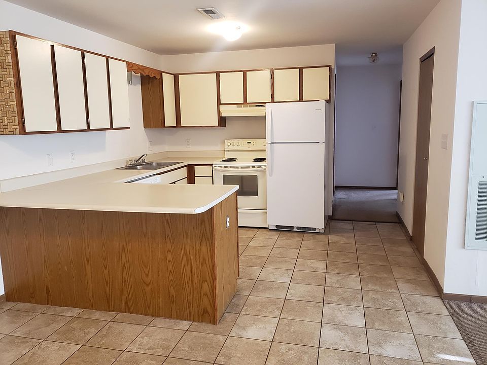 Kitchen with new tile floor...