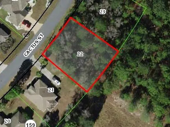 50 CACTUS STREET LOT 22, HOMOSASSA, FL 34446