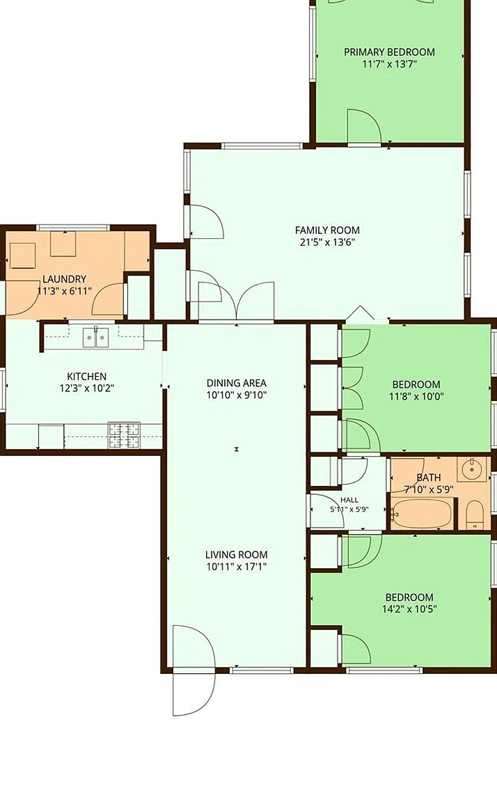 3 bed, 2.0 bath, 1562 sqft, $2,650 — Photo 3