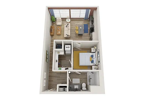 Floor plan 1A-M