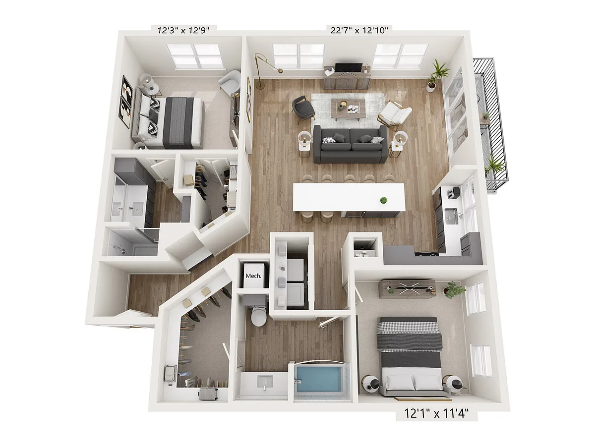 Floor plan B5