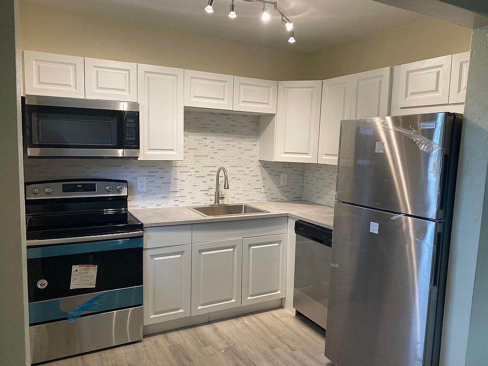 all new kitchen and appliances.