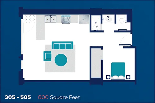 Floor plan 405