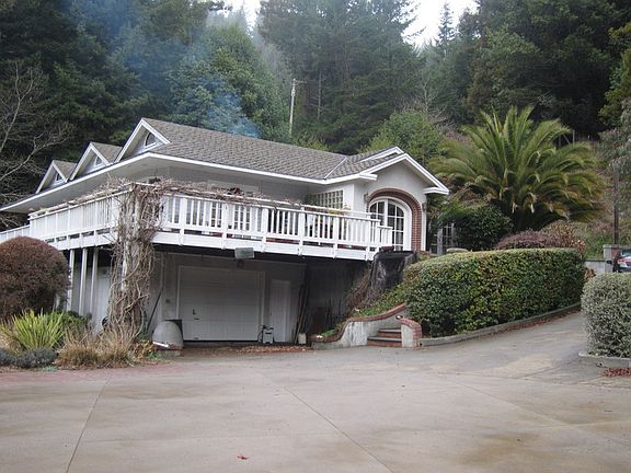 Looking NW from driveway
