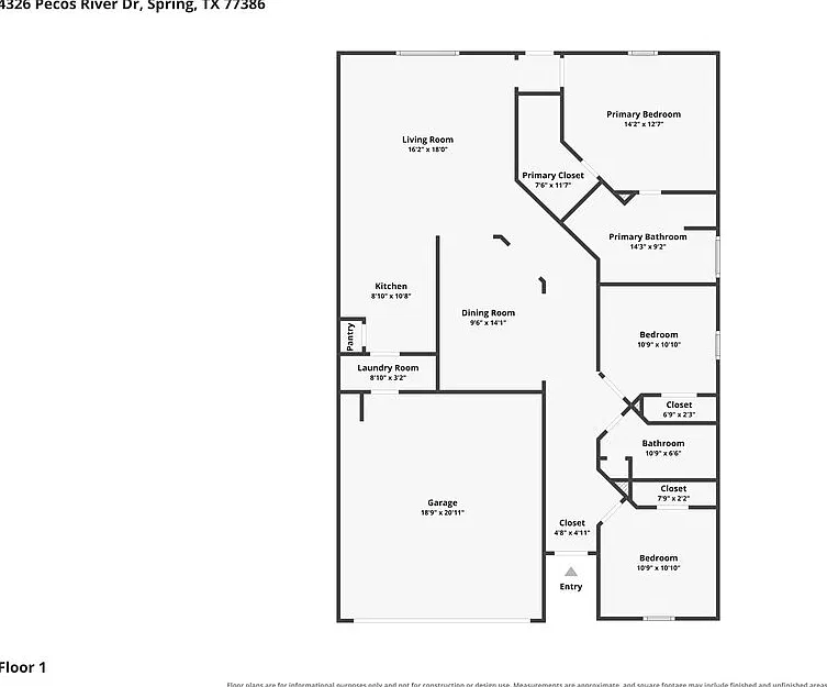 3 bed, 2.0 bath, 1410 sqft, $1,695 — Photo 2