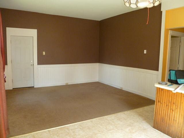 Open living room/ dining room /kitchen