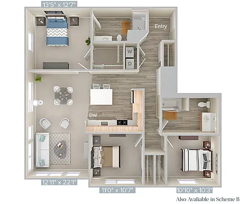 Floor plan C3-1367-A