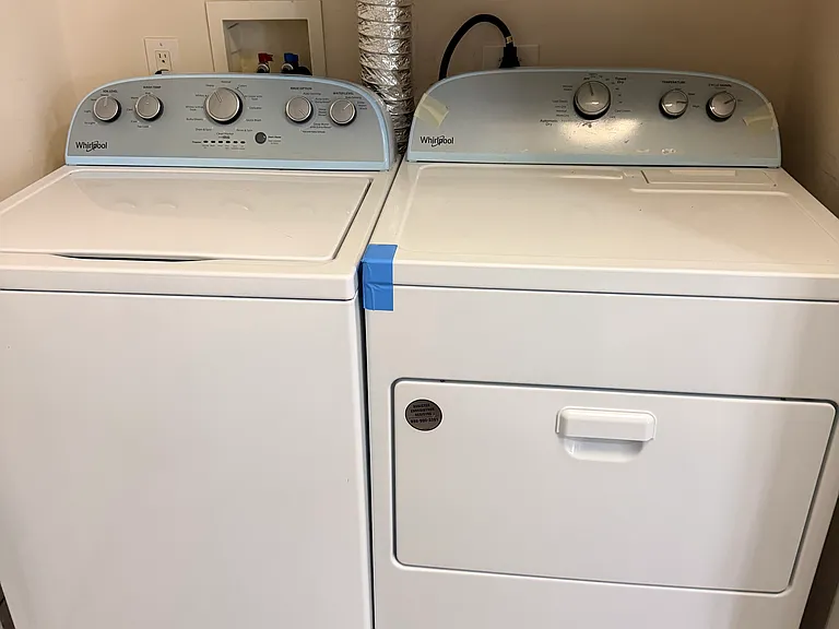 New Washer and Dryer