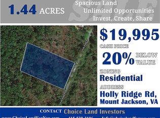 0 Holly Ridge Rd #3520960, Mount Jackson, VA 22842