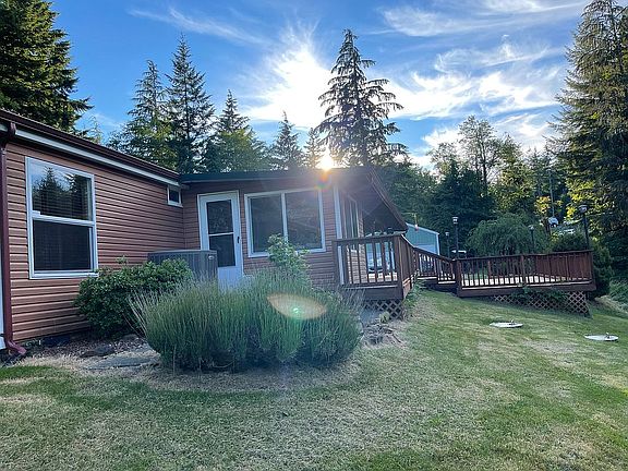 Back of house looking west