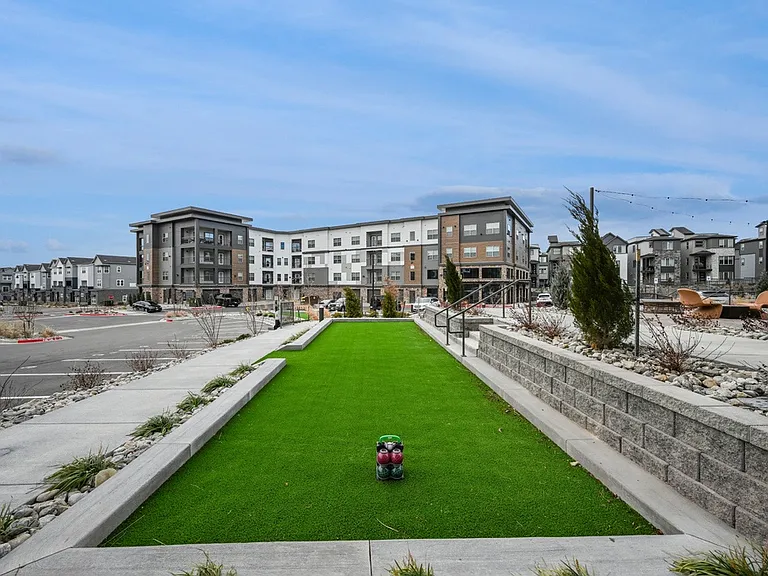 Outdoor Bocce Ball Court