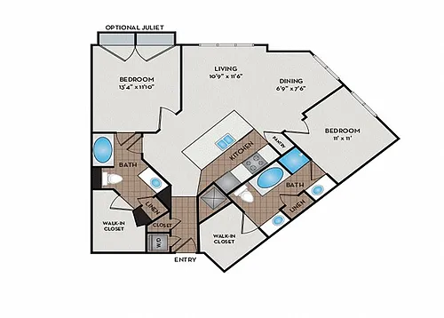 Floor plan Manhattan