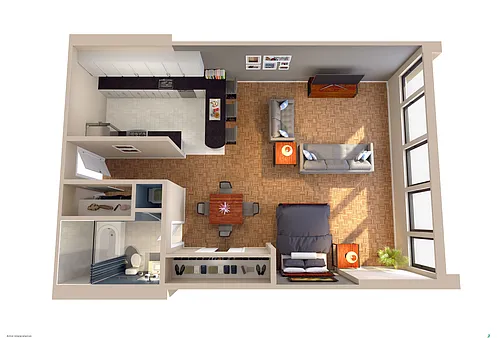 Floor plan Dupont