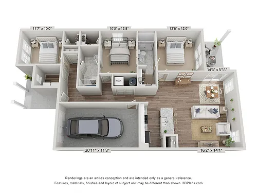 Floor plan Willow