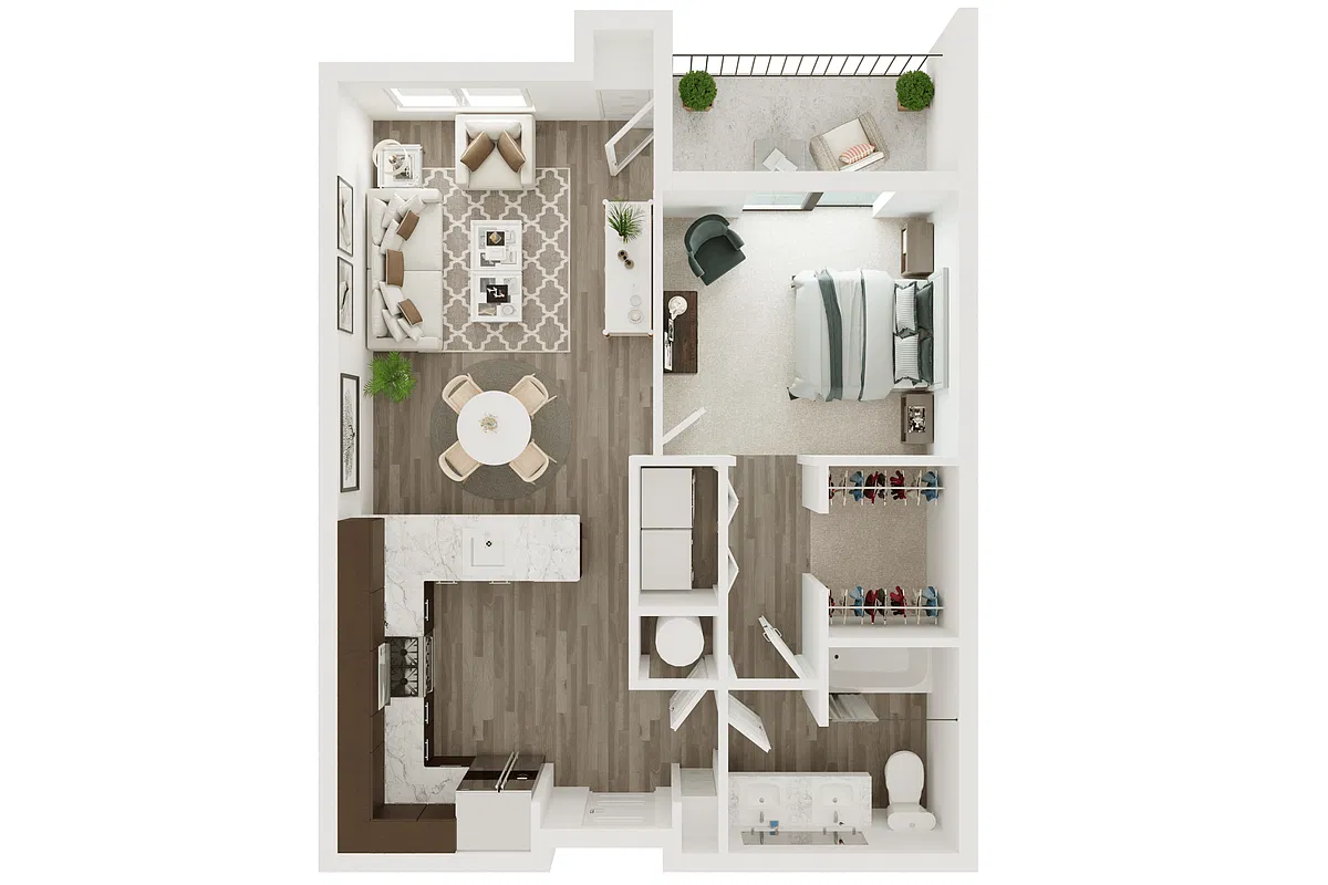 Floor plan A01