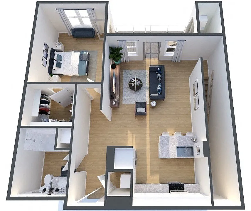 Floor plan CU1A