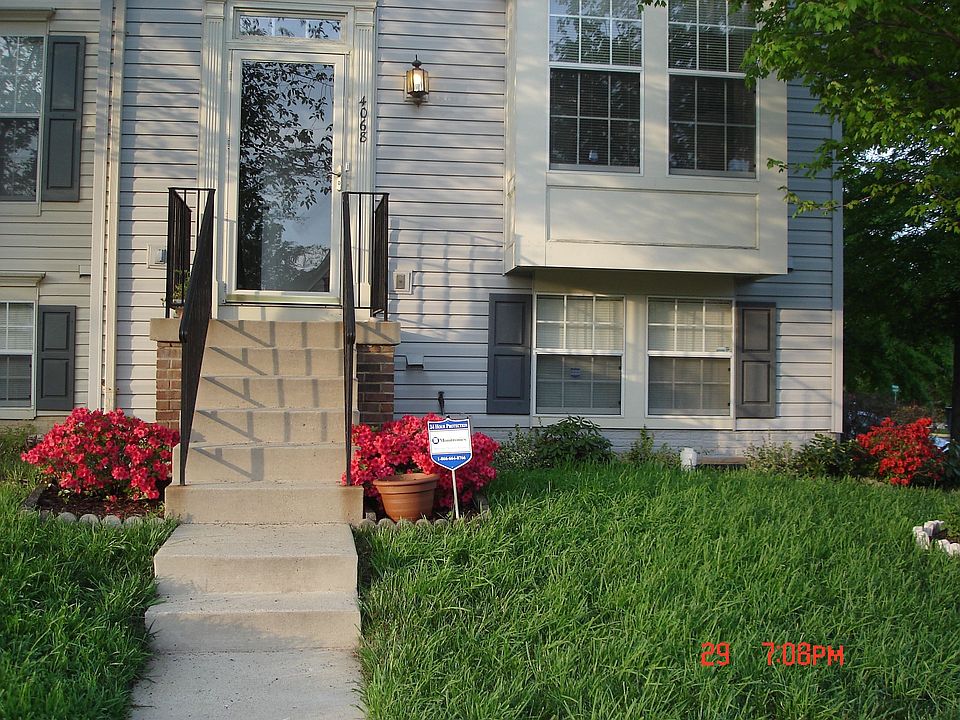 the front of the house