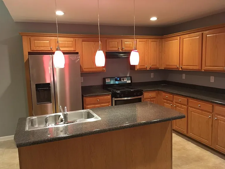 kitchen with Bar Island for additional seating