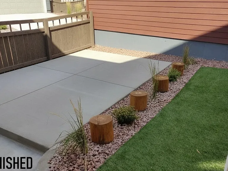 Side Yard, unfurnished