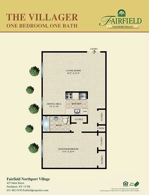 Floor plan The Villager