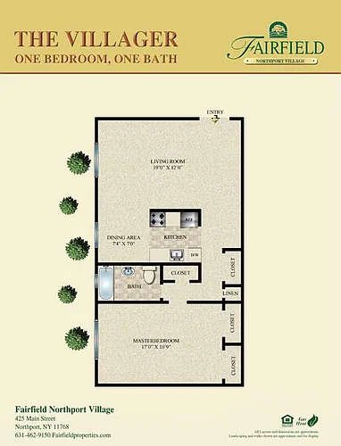 Floor plan The Villager