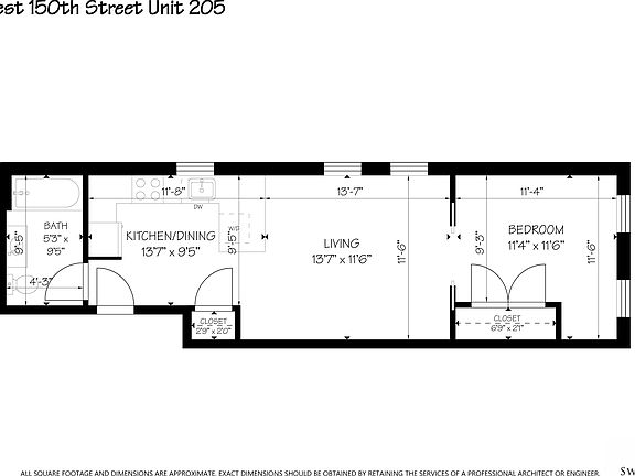 2nd image of 305 W 150th St APT 205