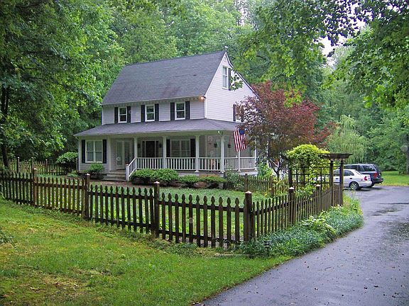 Fenced in front yard