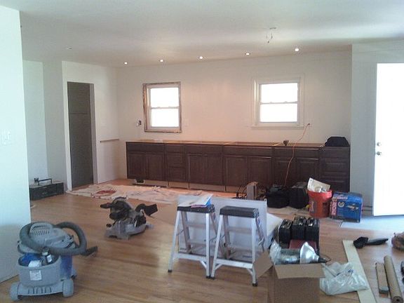 during remodel