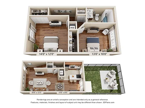 Floor plan B1