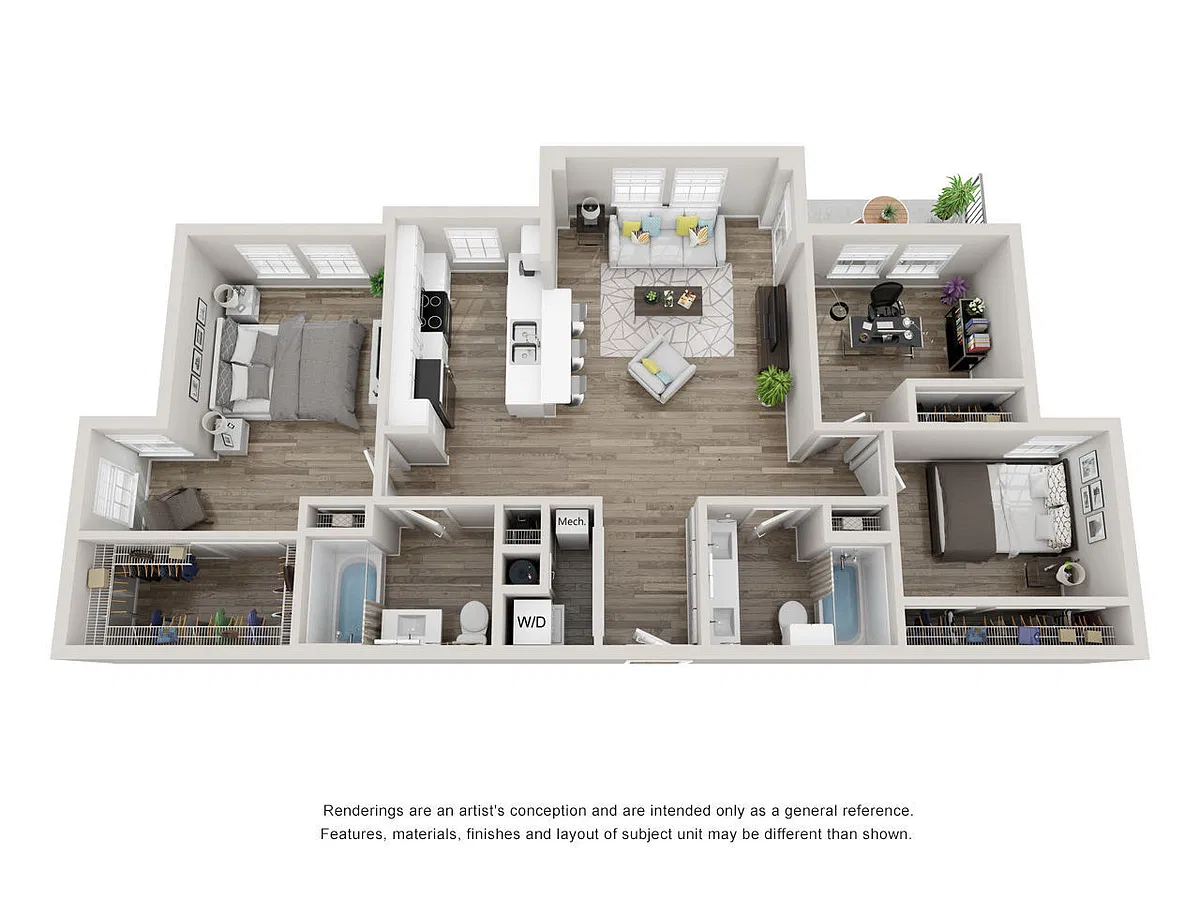 Floor plan Bonnell