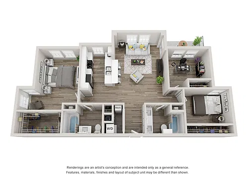 Floor plan Bonnell