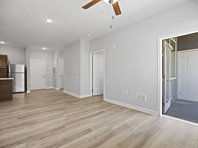 Open-concept layout