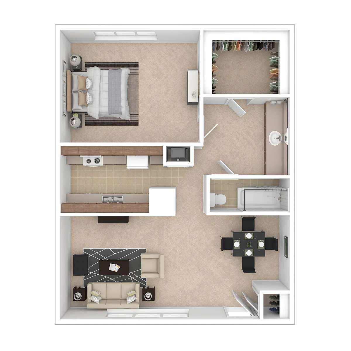 Floor plan A1 Beacon
