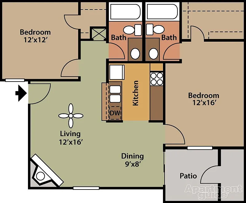 Floor plan Dogwood