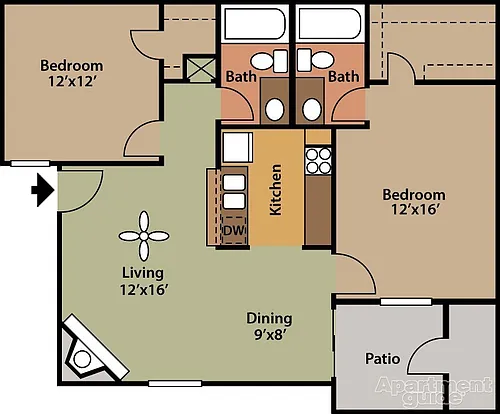 Floor plan Dogwood