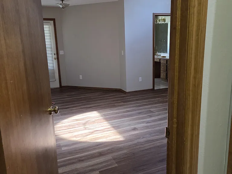 Master Bed, Patio Door