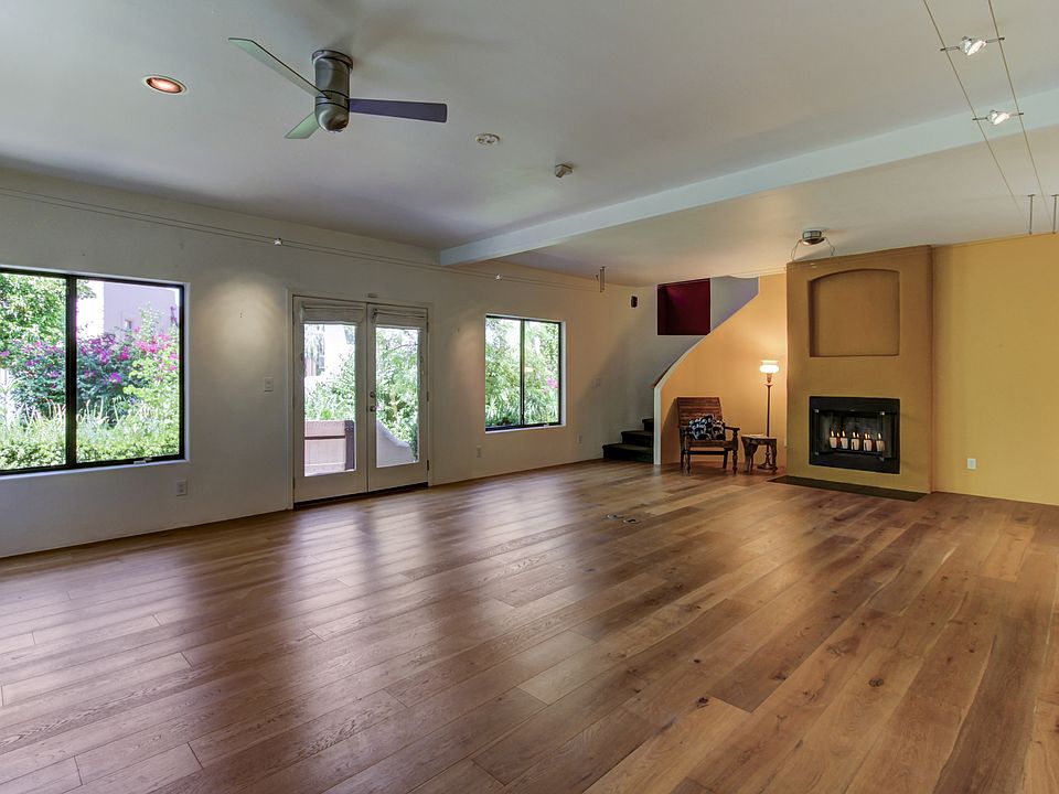 Fireplace, Real Wood Floors