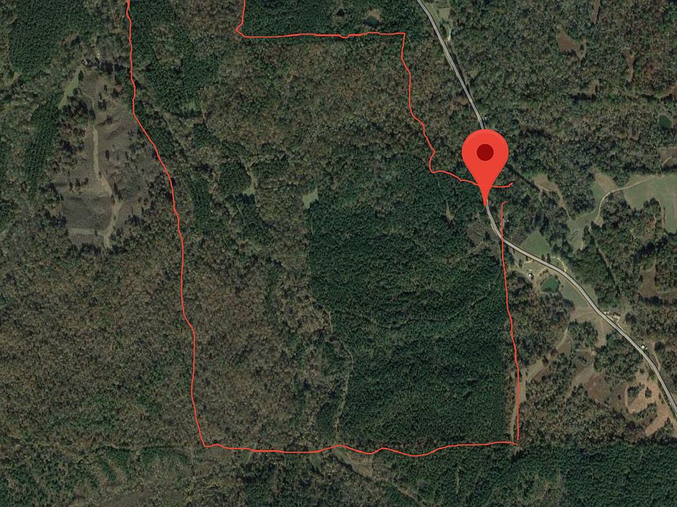 Rough outline of property