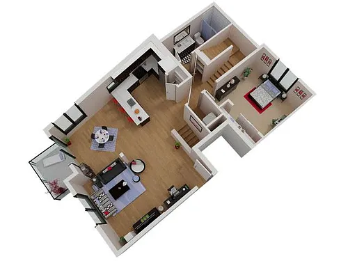 Floor plan C2 + Garage