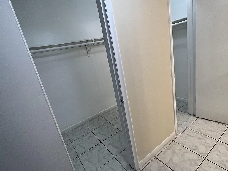 Master bedroom walk-in closet