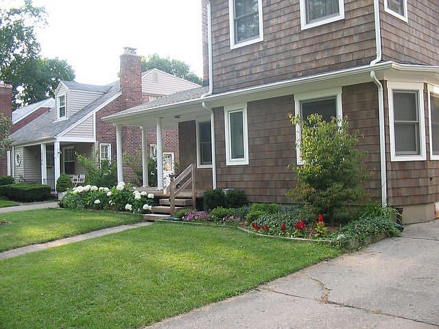 New landscaping, 2006