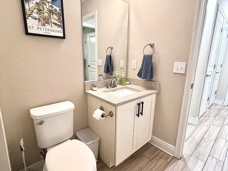 Secondary bathroom