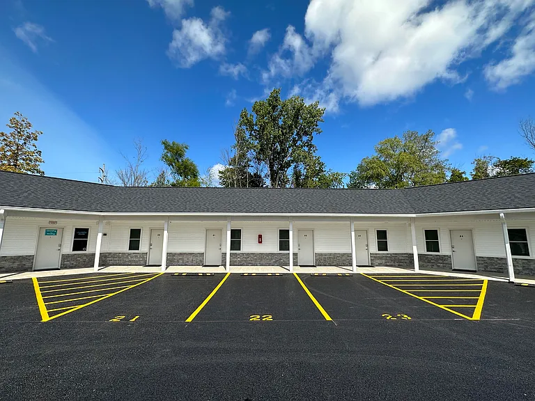 Dedicated parking space in front of each unit