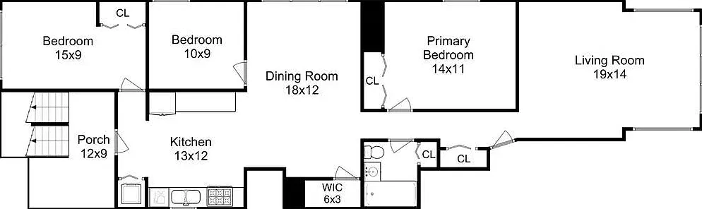 3 bed, 1300 sqft, $2,350 — Photo 2