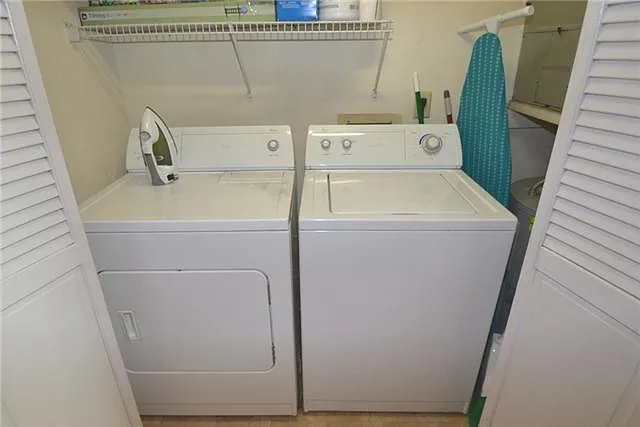 Washer and dryer provided