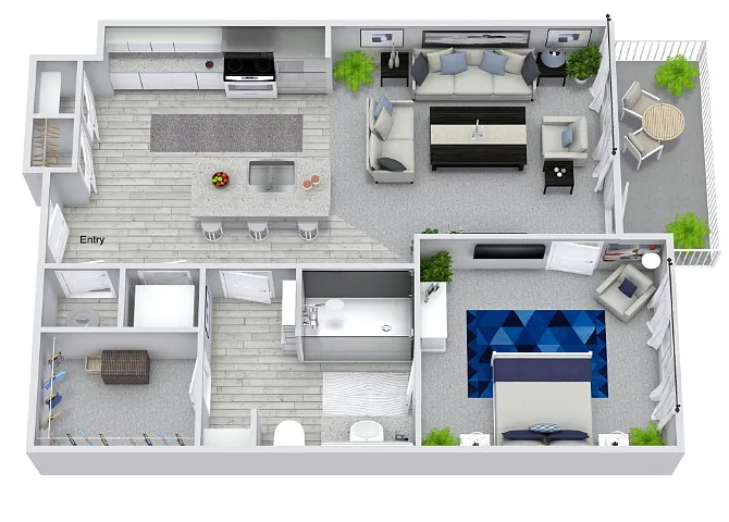 Floor plan A1