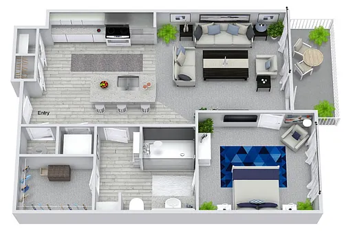 Floor plan A1