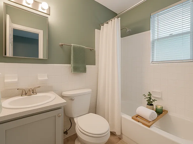 1BR Unit toilet and Bath ( The Retreat)