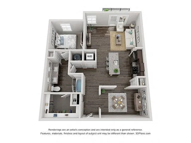 Floor plan A4 with Flex Space