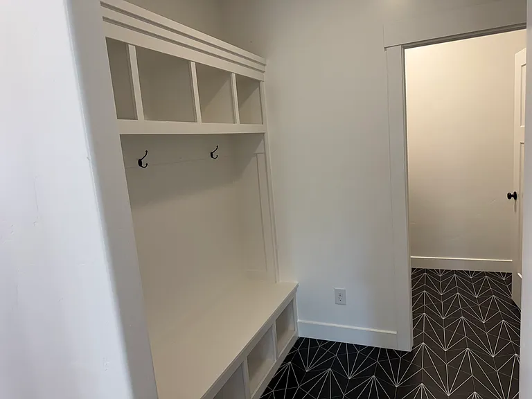 Garage Entry and Laundry
